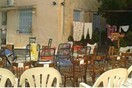 Το Τάβλι του Δημήτρη Κεχαΐδη σε μια αυλή στου Ψυρρή