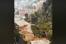 Κακοκαιρία «Γηρυόνης»: Πνίγηκε η Σύμη - Οι δρόμοι μετατράπηκαν σε χειμάρρους