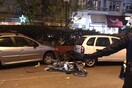Τροχαίο στην Πατησίων: Καραμπόλα με μοτοσικλέτες και αυτοκίνητα - Μια τραυματίας