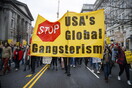 «Έξω οι ΗΠΑ από τη Μέση Ανατολή»: Αμερικανοί διαδηλώνουν κατά ενός πολέμου με το Ιράν