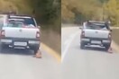Βρέθηκε ο οδηγός που έσερνε σκύλο με το αυτοκίνητο - Η δικαιολογία που είπε για τις φριχτές εικόνες