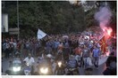 Οπαδοί του Ηρακλή σήκωσαν σημαία των Σκοπίων