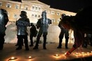 Ένταση το βράδυ στο Σύνταγμα