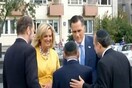 Ο Μιτ Ρόμνεϊ επισκέφτηκε μνημεία του Β' Παγκοσμίου Πολέμου στη Βαρσοβία