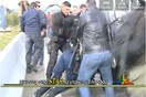 Video: Άγριο ξύλο μεταξύ ΜΑΤ και αγροτών και τραυματισμοί