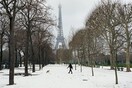 Σε πορτοκαλί συναγερμό η μισή Γαλλία λόγω των χιονοπτώσεων και του παγετού