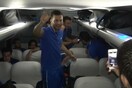 Video: Οι πανηγυρισμοί της εθνικής στο πούλμαν