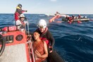 Συγκλονιστικές φωτογραφίες από το νέο ναυάγιο στη Μεσόγειο