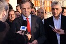 O Σαμαράς ψήφισε και έστειλε μήνυμα στους αναποφάσιστους