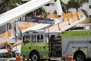 Φόβοι για έξι έως δέκα νεκρούς από την κατάρρευση πεζογέφυρας στη Φλόριντα