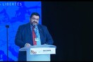 O Φαήλος Κρανιδιώτης σε εκδήλωση της ακροδεξιάς Μαρίν Λεπέν