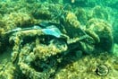 Πλαστικά, καλοριφέρ, νεροχύτες μέχρι και ένα μηχανάκι έβγαλαν από το βυθό της Μυκόνου (ΒΙΝΤΕΟ)