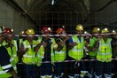 30 μεταλλωρύχοι ταμπουρώθηκαν σε υπόγεια στοά στις Σκουριές