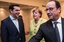 Bloomberg: «Έκλεισε» η αυριανή συνάντηση Τσίπρα-Μέρκελ-Ολάντ