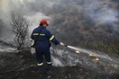 Υπό μερικό έλεγχο πυρκαγιά σε αγροτοδασική έκταση στην Ηλεία