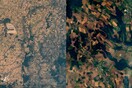 Γερμανός αστροναύτης στέλνει φωτογραφίες που δείχνουν το μέγεθος της ξηρασίας στην κεντρική Ευρώπη