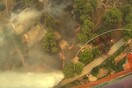 Νέο βίντεο- ντοκουμέντο από πυροσβεστικό ελικόπτερο που επιχειρούσε στην πυρκαγιά της Κινέτας