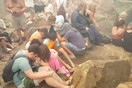 Νέο συγκλονιστικό βίντεο από το Μάτι - Δεκάδες άνθρωποι στα βράχια προσπαθούσαν να σωθούν