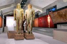 Οι δίδυμοι Κούροι της Κλένιας για πρώτη φορά εκτίθενται για το κοινό