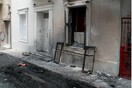 To σπίτι του Φλαμπουράρη στα Εξάρχεια μετά τις δέκα μολότοφ