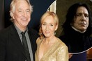 Η J.K.Rowling αποχαιρετά τον «Σνέιπ» Alan Rickman