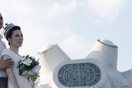 Η Φωτεινή Γουσέτη παντρεύτηκε τον σύντροφό της στην ΠΓΔΜ, με ένα μεγάλο εικαστικό δρώμενο