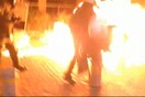 Χημικά και μολότοφ αυτή την ώρα στο κέντρο
