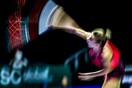 Η τενίστρια Simona Halep στο BNP Paribas WTA Tour Finals 2017