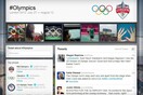 Επίσημη ολυμπιακή σελίδα στο Twitter με ζωντανές ενημερώσεις και φωτογραφικό υλικό