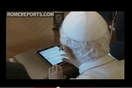 Ο Πάπας στέλνει το πρώτο του tweet με το iPad (video)