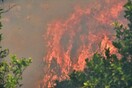 Mεγάλη φωτιά στη νότια Κρήτη