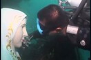 Το άγαλμα της Παναγίας που τρομάζει τους ψαράδες