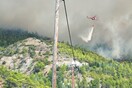 Υπό έλεγχο η μεγάλη φωτιά στη Λίμνη Ευβοίας - Ανησυχία για το δεύτερο μέτωπο