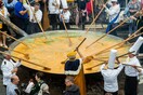Αυτή είναι η μεγαλύτερη ομελέτα του κόσμου και φτιάχτηκε στο Βέλγιο