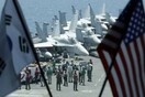 ΗΠΑ και Ν.Κορέα άρχισαν τις στρατιωτικές τους ασκήσεις και η Β. Κορέα απειλεί με πυρηνικό πλήγμα