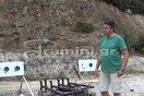 Ο Τάσος Κορακάκης στο κατεδαφισμένο σκοπευτήριο της Άννας: Είμαι παρά πολύ λυπημένος