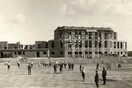 Το κτίριο της ΧΑΝΘ υπό ανέγερση (περ. 1930)