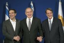 Διεύρυνση της συνεργασίας τους αποφάσισαν Τσίπρας - Αναστασιάδης - Νετανιάχου