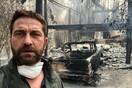 Ο Τζέραρντ Μπάτλερ δείχνει το καμένο του σπίτι - Βίλες διάσημων στις φλόγες