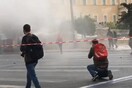 Ένταση στο μαθητικό συλλαλητήριο στο Σύνταγμα - Επεισόδια, χημικά και μολότοφ