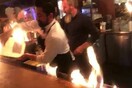 Πανικός σε σόου στο εστιατόριο του Salt Bae - Τουρίστες, ανάμεσά τους και ένας Έλληνας, πήραν φωτιά