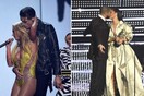Oι δύο αμήχανες στιγμές των MTV - Rihanna και Βritney ρίχνουν άκυρο σε φιλιά στο στόμα