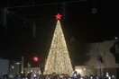 Φωταγωγήθηκε το χριστουγεννιάτικο δέντρο στη Βηθλεέμ