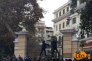 Θεσσαλονίκη: Πετροπόλεμος και χημικά στη μαθητική πορεία για τη Μακεδονία