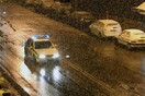 Κακοκαιρία Τηλέμαχος - Χιονίζει στην Κηφισιά, το Μαρούσι και την Άνοιξη