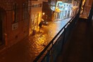Πλημμύρες και κατολισθήσεις από την ισχυρή καταιγίδα στη Λέσβο