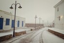 Στα λευκά η Τήνος - Το έστρωσε στα ορεινά του νησιού
