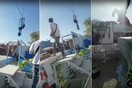 Παρίσι: Η στιγμή που σπάει ένας ιμάντας ασφαλείας και μια γυναίκα βρίσκεται να αιωρείται στο κενό μέσα σε ένα λούνα παρκ