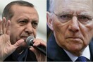Σόιμπλε κατά Ερντογάν: Θα καταστρέψει την ενσωμάτωση των Τούρκων στη Γερμανία
