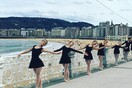 1500 μπαλαρίνες χόρεψαν σε μια παραλία της Ισπανίας